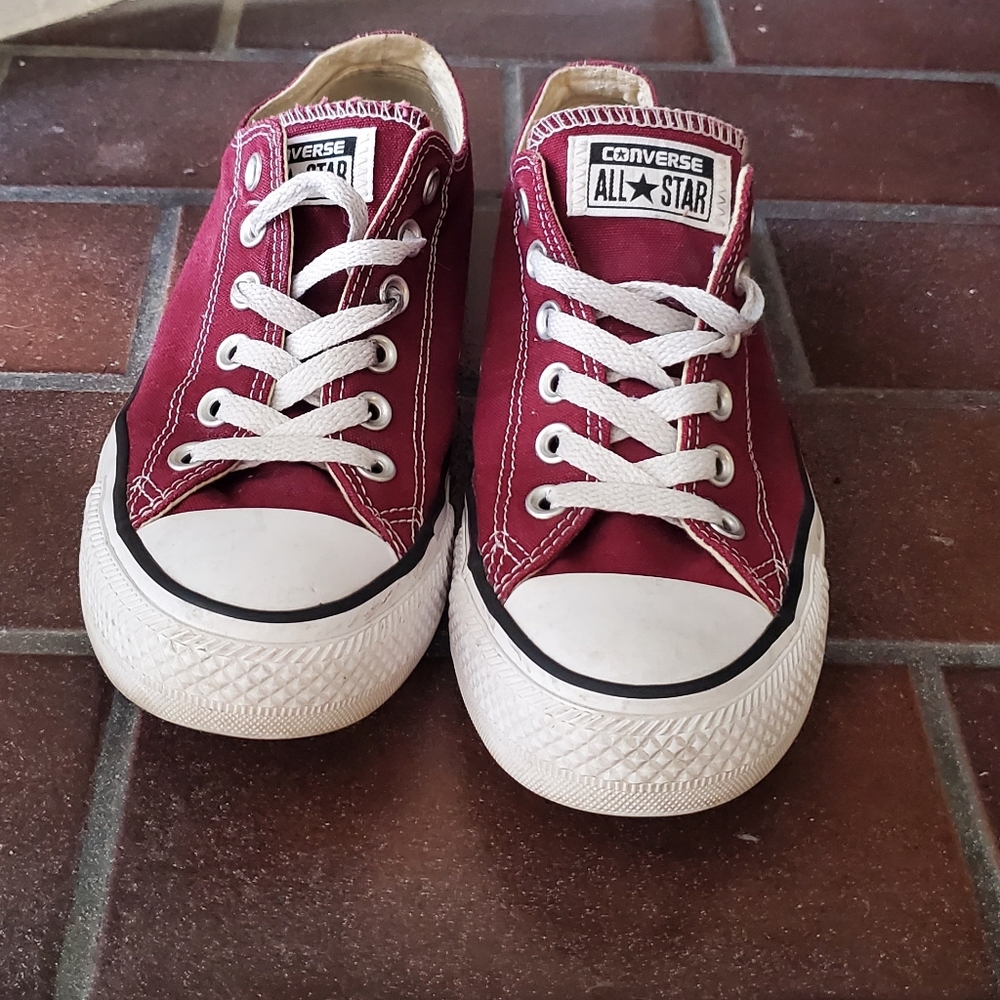*SOLD* Maroon Converse
